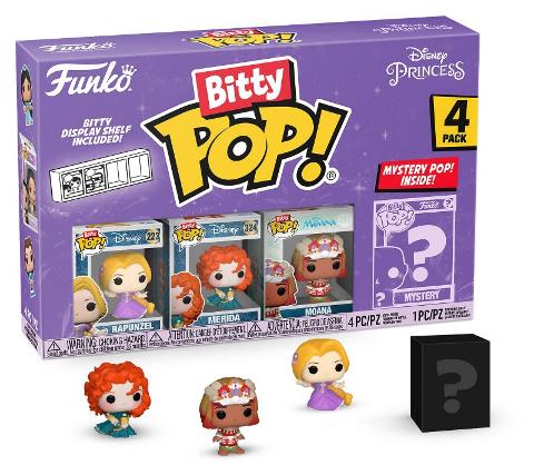 Disney P Rapunzel 4PK (POP! Bitty 4pk - Disney-Multiple) FUNKO LCC