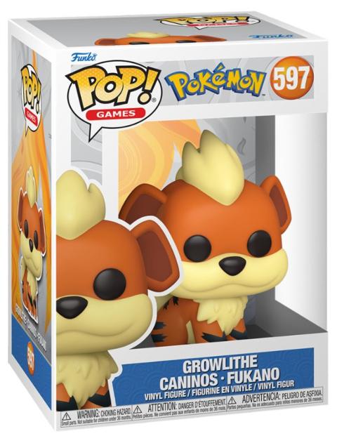 Pokemon Growlithe(EMEA) (Pop! Vinyl - Pokemon) FUNKO LCC