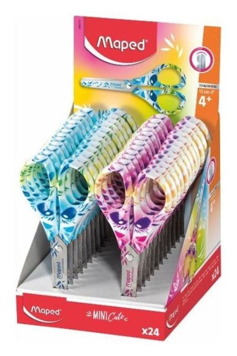 FORBICI MINI CUTE 13CM MAPED STAMPATE WIRTH & GOFFI SNC