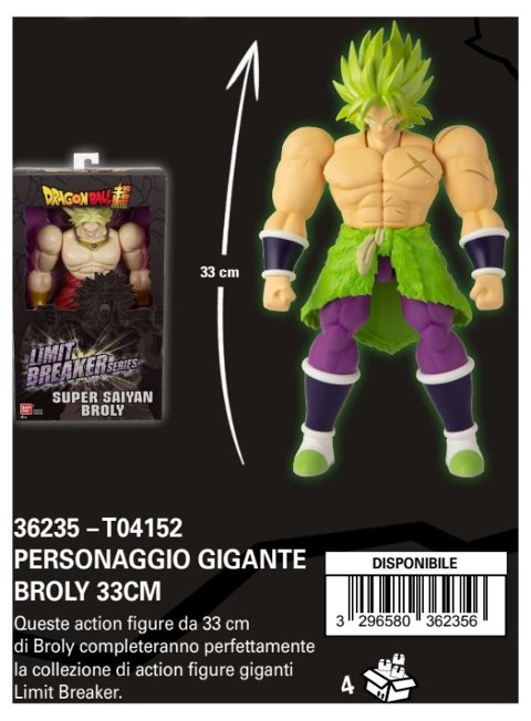 PERS.DB GIGANTE BROLY 33cm (T04152)