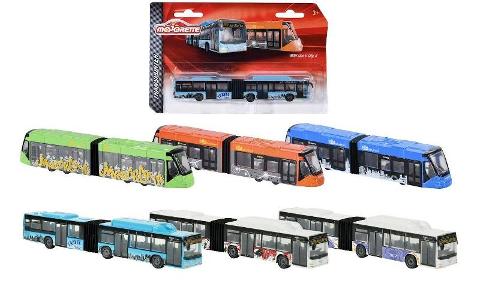 Majorette MAN City Bus+Siemens Avenio Tram cm. 20 - 6 asst. Simba