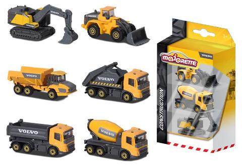 Majorette Volvo Construction set 3 pz - 2 asst. Simba