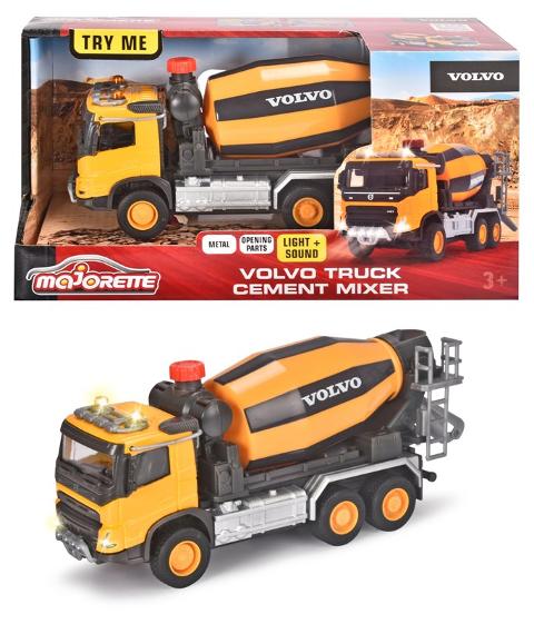 Majorette Grand Series Volvo FMX Betoniera, luci e suoni, cm.19 Simba