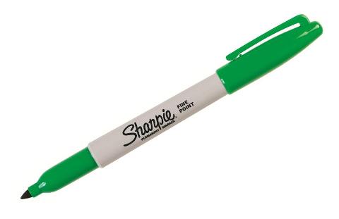 SHARPIE FINE F Verde Papermate (distr. Neweel)