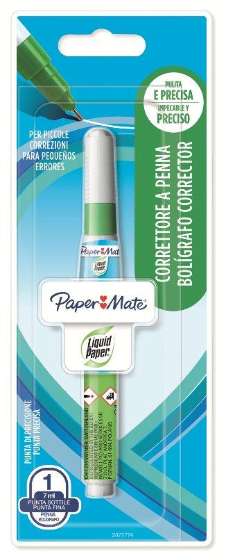 PAPERMATE CORRETTORE LIQUIDO A PENNA NP10 7ML Papermate (distr. Neweel)