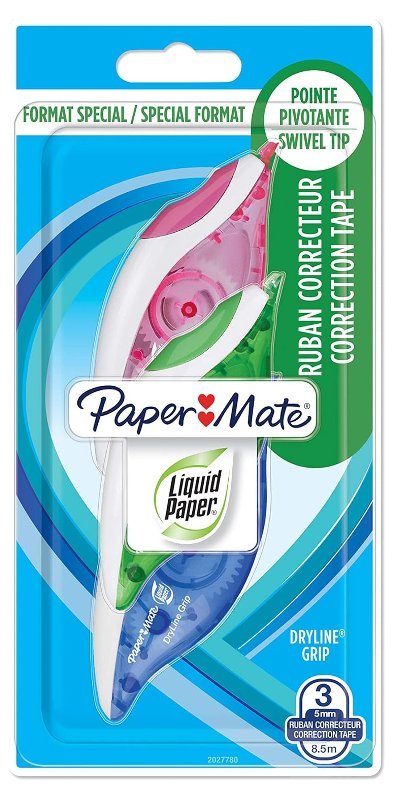 BLISTER CORRETTORE DRYLINE 2+1 Papermate (distr. Neweel)