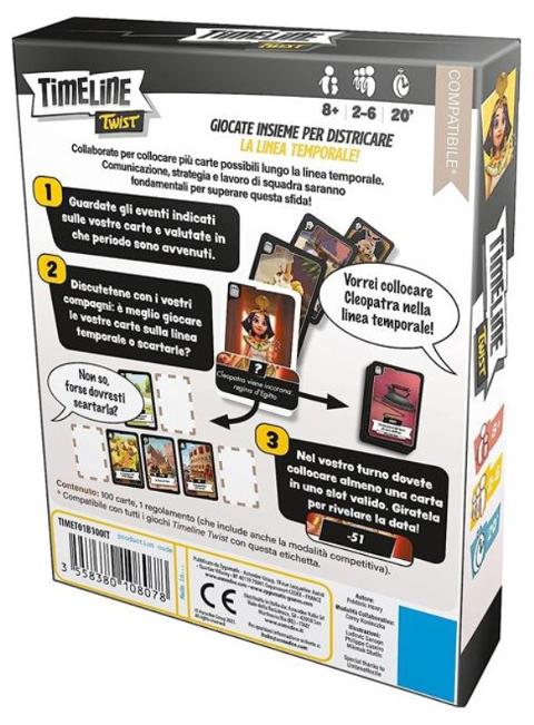 TIMELINE TWIST Asmodee Italia