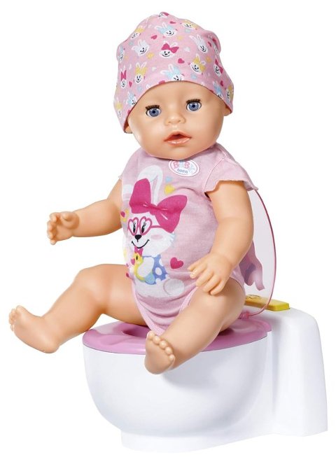 BABY born Bath Poo-PooToilet macdue