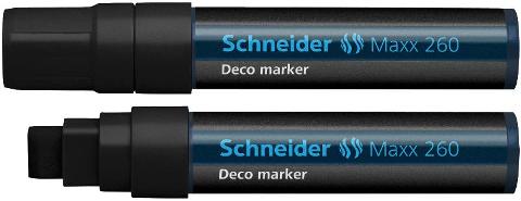 MARCATORE A GESSO LIQUIDO SCHNEIDER COLORE NERO - TRATTO 5 + 15MM caimi