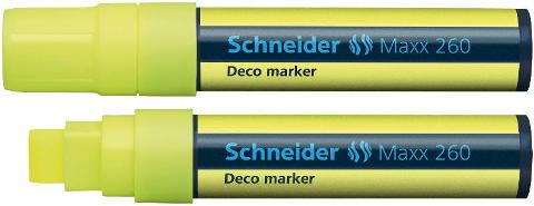 MARCATORE A GESSO LIQUIDO SCHNEIDER COLORE GIALLO - TRATTO 5 + 15MM caimi