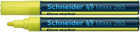 MARCATORE A GESSO LIQUIDO SCHNEIDER COLORE GIALLO - TRATTO 2-3MM caimi