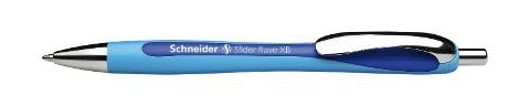 Penna a sfera SCHNEIDER SLIDER RAVE XB BLU - confezione da 5 pezzi caimi