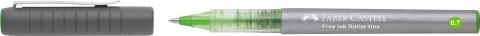 PENNA ROLLER FREE INK punta FINE 0.7mm colore VERDE CHIARO faber-castell