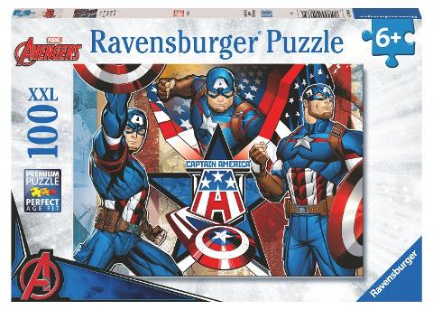 Puzzle 100 pz Captain America ravensburger