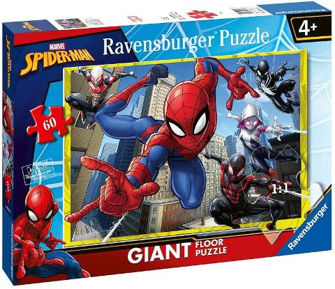 Puzzle 60 Giant Pavimento Spiderman ravensburger