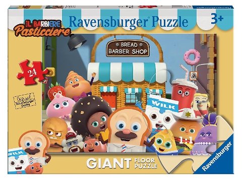 Puzzle 24 Giant Pavimento Barbiere pasticcere ravensburger