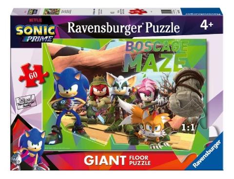 Puzzle 60 Giant Pavimento Sonic Prime ravensburger