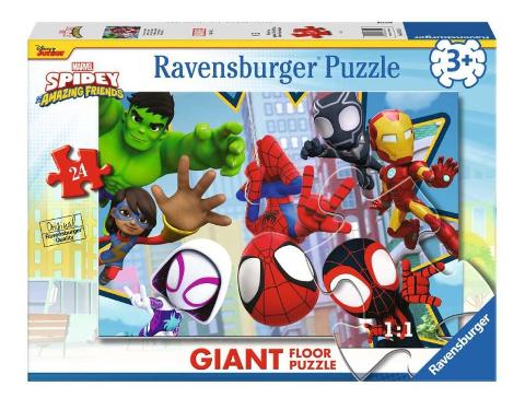 Puzzle 24 giant Pavimento Spidey ravensburger