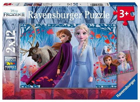 Puzzle 2x12 pz Frozen 2 ravensburger