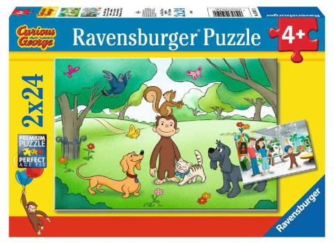 Puzzle 2x24 pz George ravensburger