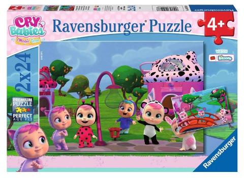 Puzzle 2x24 pz Cry Babies ravensburger