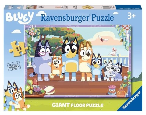 Puzzle 24 Giant Pavimento Bluey ravensburger