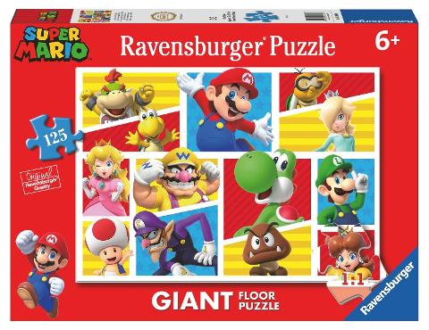 Puzzle 125 Giant Pavimento Super Mario ravensburger