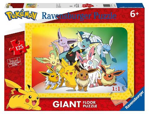 Puzzle 125 Giant Pavimento Pokemon ravensburger