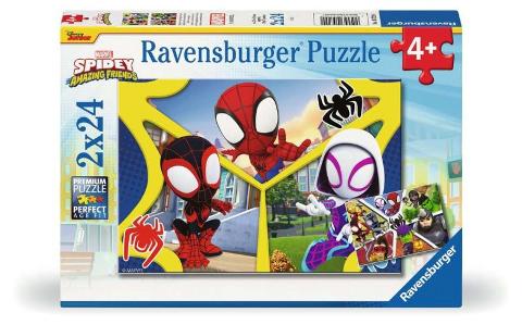 Puzzle 2x24 pz Spidey ravensburger