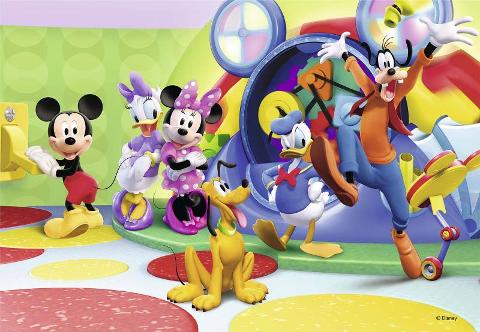 Puzzle 2X12 PZ Topolino,Minnie & Co. ravensburger