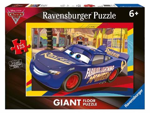 Puzzle 125 Giant Pavimento Cars ravensburger