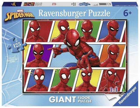 Puzzle 125 Giant Pavimento Spiderman ravensburger