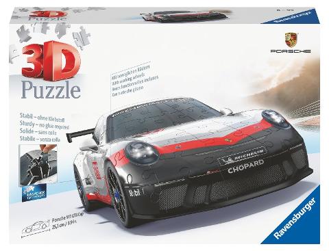 Puzzle 3D Porsche 911 GT3 Cup New Pack ravensburger