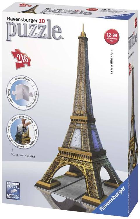 Puzzle 3D Tour Eiffel ravensburger