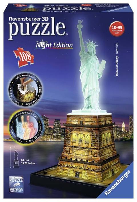 3D PUZZLE Statua della Liberta' ravensburger