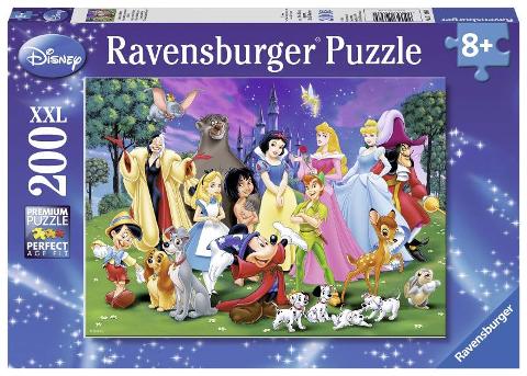 Puzzle 200 pz Amici di Disney ravensburger