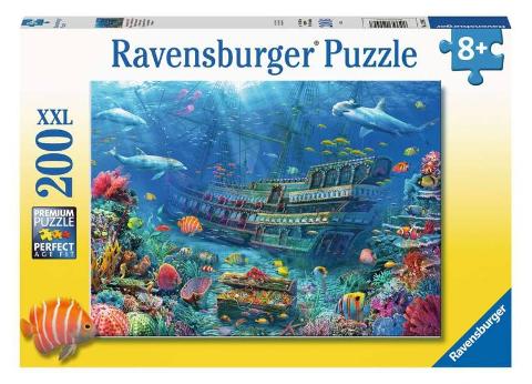 Puzzle 200 pz Scoperta subacquea ravensburger