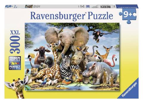 Puzzle 300 pz Cuccioli d'Africa ravensburger