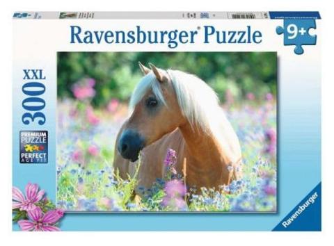 Puzzle 300 pz Cavallo tra i fiori ravensburger