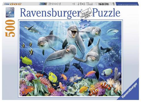 Puzzle 500 pz Delfini ravensburger