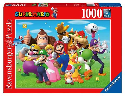 Puzzle 1000 pz Super Mario ravensburger