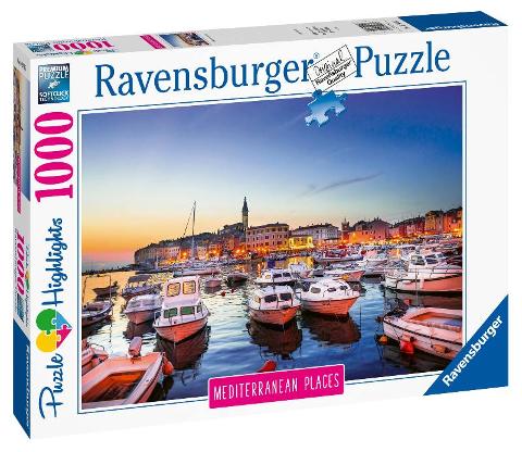 Puzzle 1000 pz Mediterranean Croatia ravensburger