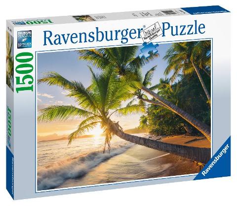 Puzzle 1500 pz Spiaggia segreta ravensburger