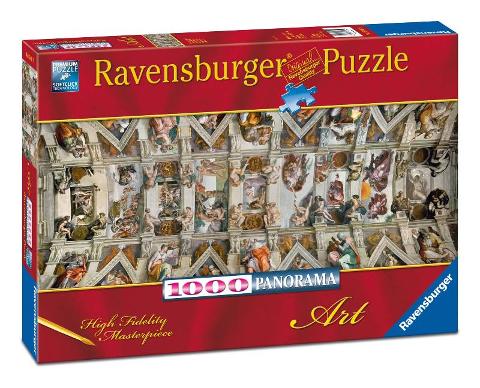 Puzzle 1000 pz Michelangelo: Volta della cappella sistina ravensburger