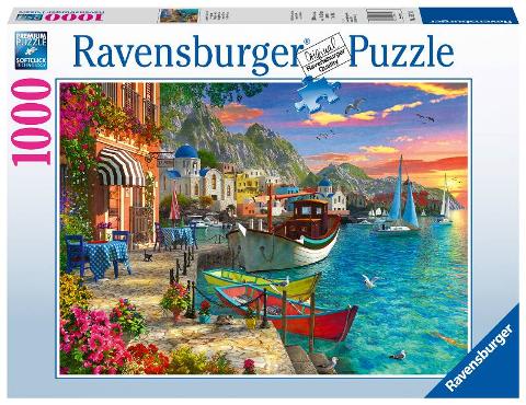 Puzzle 1000 pz Meravigliosa Grecia ravensburger