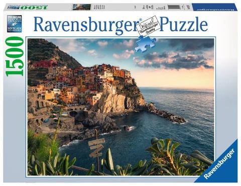 Puzzle 1500 pz Vista delle Cinque Terre ravensburger