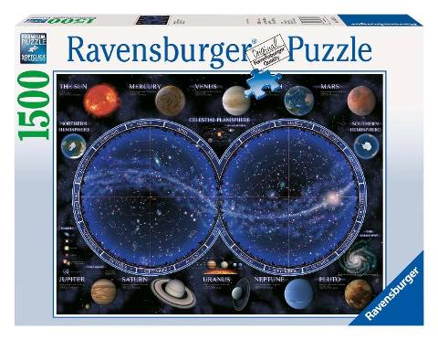 Puzzle 1500 pz Planisfero celeste ravensburger