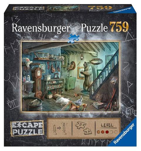 Puzzle 759 pz Escape La cantina degli orrori ravensburger