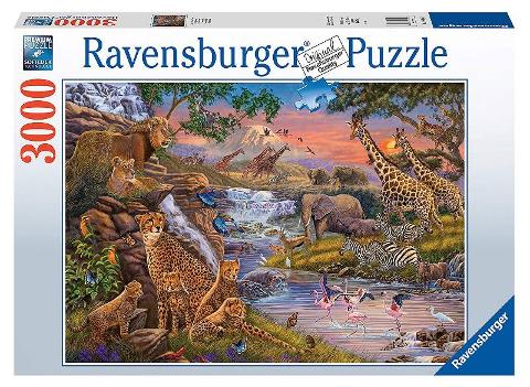 Puzzle 3000 pz Il regno animale ravensburger