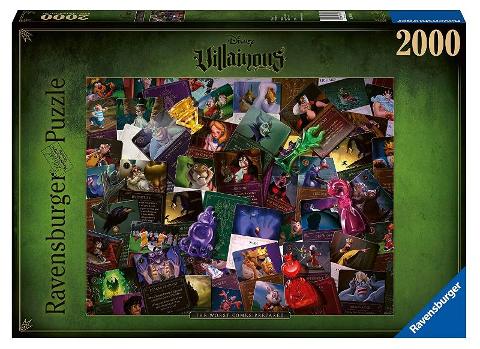 Puzzle 2000 pz Villainous ravensburger